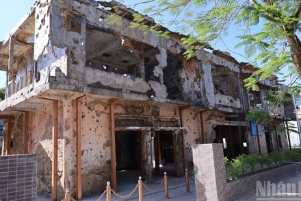 Trường Bồ Đề là công trình hiếm hoi còn lại sau cuộc chiến khốc liệt 81 ngày đêm bảo vệ Thành cổ năm 1972.