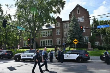 Khu vực xảy ra vụ xả súng. (Ảnh: AFP)