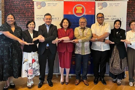 Cuộc họp lần thứ 36 Ủy ban ASEAN tại Hy Lạp. (Ảnh: Đại sứ quán Việt Nam tại Hy Lạp)