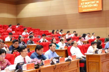 Kỳ họp thứ 26 (chuyên đề) của Hội đồng nhân dân tỉnh Hà Giang.