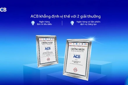 ACB xuất sắc nhận 2 giải thưởng “Ngân hàng bán lẻ tiêu biểu” và “Ngân hàng có sản phẩm dịch vụ sáng tạo” tại VOBA 2025. 
