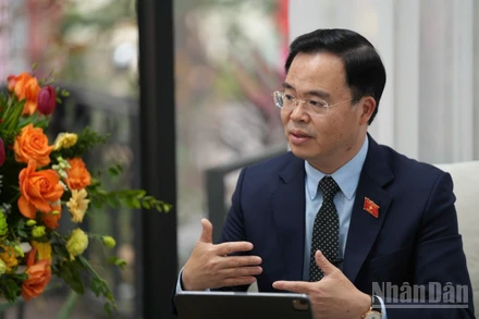 Tiến sĩ Trần Văn Khải, đại biểu Quốc hội khóa XV, Phó Chủ nhiệm Ủy ban Khoa học, Công nghệ và Môi trường của Quốc hội. (Ảnh: ND)