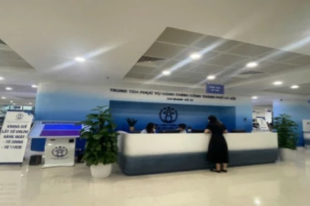 Trung tâm Phục vụ hành chính công thành phố Hà Nội, chi nhánh 1. 