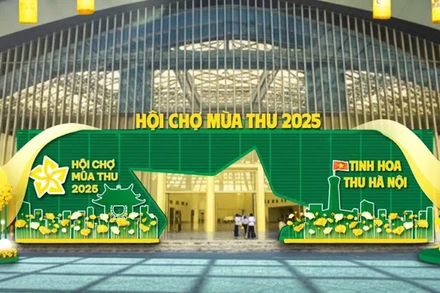 Hội chợ Mùa thu được tổ chức tại Trung tâm Triển lãm Việt Nam (Đông Anh, Hà Nội).