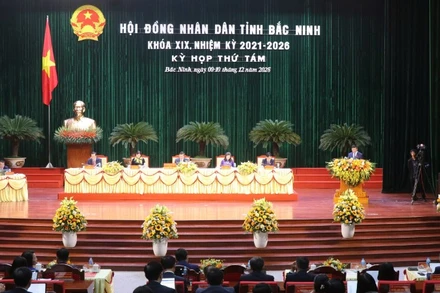 Quang cảnh kỳ họp.