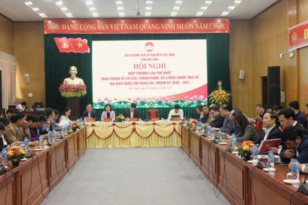 Quang cảnh Hội nghị Hiệp thương lần thứ nhất.