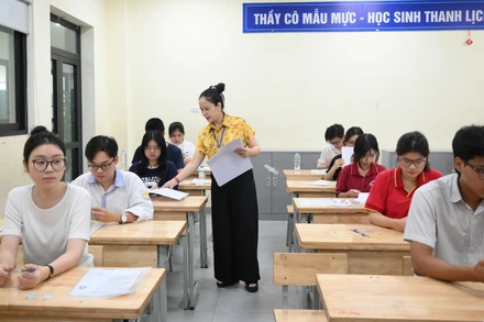 [Ảnh] Hơn 1,1 triệu thí sinh cả nước bước vào Kỳ thi tốt nghiệp THPT năm 2025