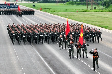 Các khối tại Khu vực 1 (Trung tâm Huấn luyện Quân sự quốc gia 4).