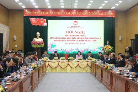 Quang cảnh hội nghị hiệp thương lần 2.