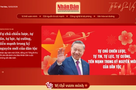 Báo Nhân Dân ra mắt chuyên trang Tết Nguyên đán Bính Ngọ 2026