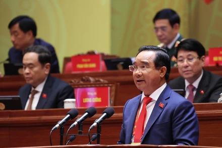 Các đại biểu dự phiên thảo luận ngày 21/1/2026.