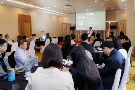 Chuỗi hội thảo tập huấn “ESG – Chìa khóa mở cửa thị trường và nguồn vốn xanh cho doanh nghiệp nông nghiệp Việt Nam”. (Ảnh: PV)