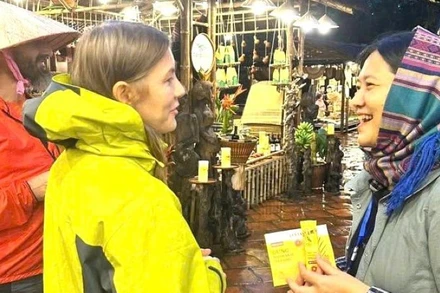 Du khách quốc tế sang Việt Nam gia tăng mạnh, (Ảnh: CTV)