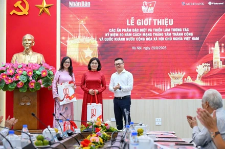 Agribank đồng hành cùng Lễ giới thiệu các ấn phẩm đặc biệt và Triển lãm tương tác kỷ niệm 80 năm Cách mạng Tháng Tám và Quốc khánh 2/9