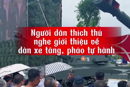 Khám phá khí tài hiện đại của Quân đội Việt Nam tại Triển lãm