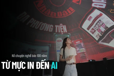 Kể chuyện nghề báo 100 năm: Từ mực in đến AI