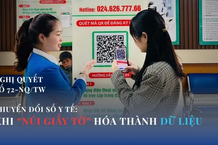 Chuyển đổi số Y tế: Khi "núi giấy tờ" hóa dữ liệu