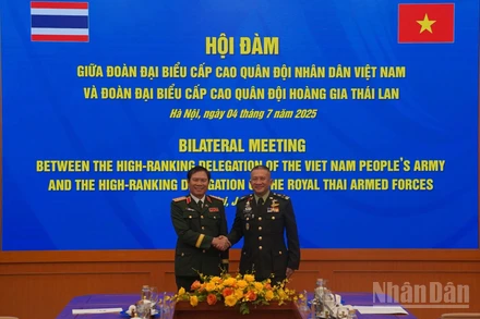[Ảnh] Hợp tác quốc phòng Việt Nam-Thái Lan ngày càng thiết thực và hiệu quả