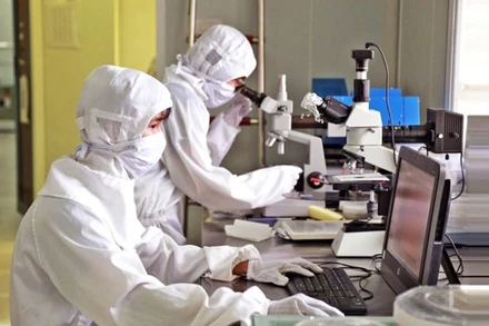 Hoạt động nghiên cứu tại Khu công nghệ cao Hòa Lạc.