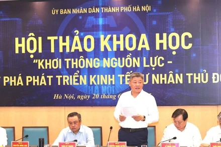 Quang cảnh buổi hội thảo.