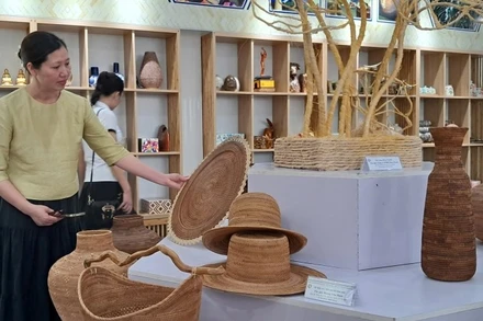 Triển lãm Chuyên đề các sản phẩm thủ công mỹ nghệ, OCOP, công nghiệp nông thôn tiêu biểu ngành mây tre giang đan, guột cỏ tế, sừng mỹ nghệ năm 2025.