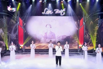 Một tiết mục văn nghệ tại chương trình.