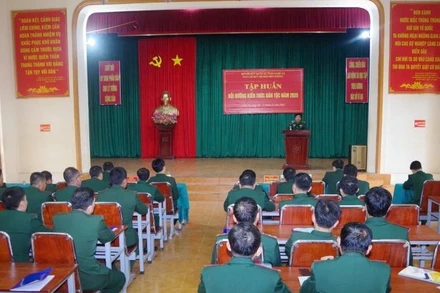 Toàn cảnh lớp học.