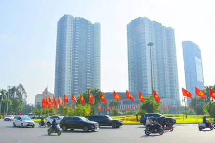 Bắc Ninh rực rỡ cờ hoa chào mừng Đại hội Đảng bộ tỉnh lần thứ nhất.