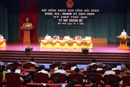 Quang cảnh kỳ họp.