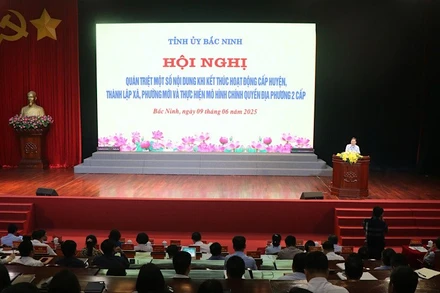 Quang cảnh hội nghị.