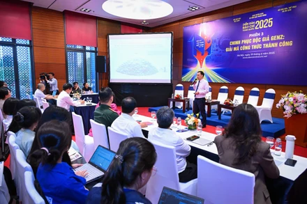 Phiên thảo luận “Chinh phục độc giả Gen Z: Giải mã công thức thành công”. Ảnh: Thành Đạt