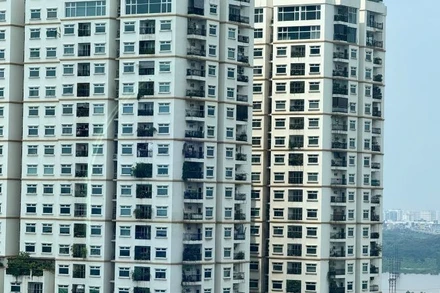 Giá chung cư Hà Nội neo cao. (Ảnh: HNV)