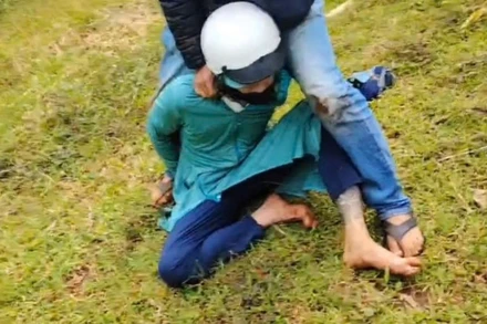 Đối tượng Nguyễn Nam Đại Thuận (thường gọi Hào) bị bắt giữ. (Ảnh: Công an tỉnh Đắk Lắk)