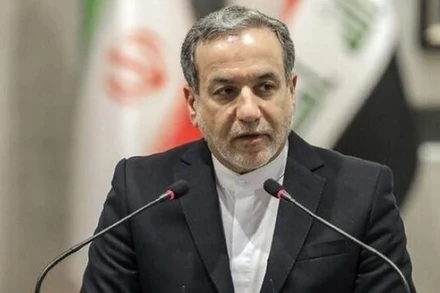 Ngoại trưởng Iran Abbas Araghchi phát biểu tại Tehran. (Ảnh: IRNA/TTXVN)