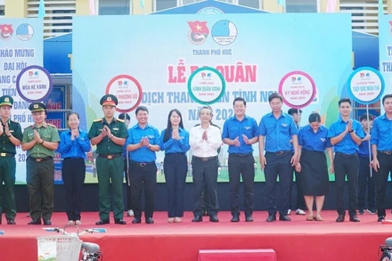 Lễ ra quân chiến dịch Thanh niên tình nguyện hè năm 2025.