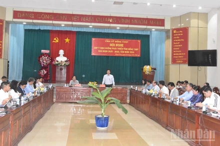 Quang cảnh hội nghị.