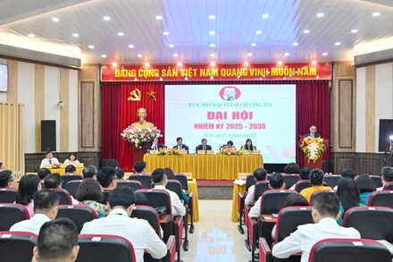 Quang cảnh Đại hội Đảng bộ cơ quan Tạp chí Cộng sản nhiệm kỳ 2025-2030