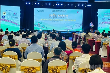 Quang cảnh hội nghị.