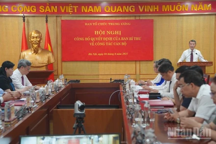 Quang cảnh hội nghị. (Ảnh: HẢI ĐĂNG)