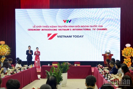 Quang cảnh buổi lễ. 