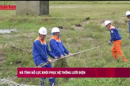 [Video] Sập cầu trên đường tránh ở Tuyên Quang