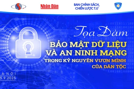Chiều nay, diễn ra Tọa đàm “Bảo mật dữ liệu và an ninh mạng trong kỷ nguyên vươn mình của dân tộc”