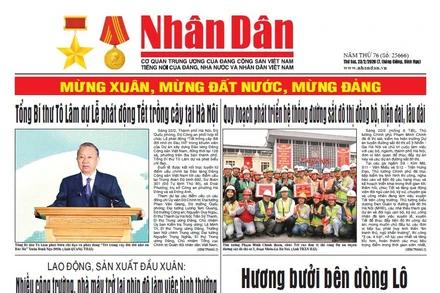 Báo Nhân Dân số 25666