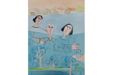 Minh họa VĂN HỌC