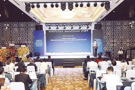 Toàn cảnh hội thảo "Tương lai đại dương 2025" tại Khánh Hòa. 