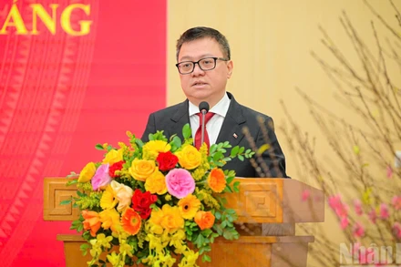 [Ảnh] Báo Nhân Dân kỷ niệm 96 năm Ngày thành lập Đảng