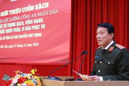 Cuốn sách của cố Tổng Bí thư Nguyễn Phú Trọng là kim chỉ nam, định hướng cho toàn lực lượng Công an nhân dân 