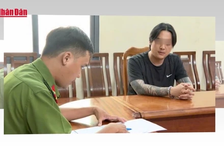 [Video] Triệt phá đường dây cho vay lãi nặng theo hình thức "tiền góp, tiền đứng"