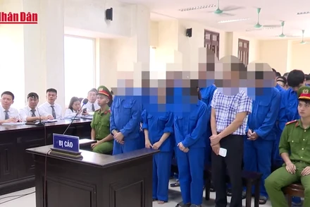 [Video] Xét xử 44 bị cáo liên quan đến Tạp chí Môi trường và Đô thị