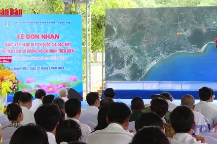 [Video] Di tích đường Hồ Chí Minh trên biển được xếp hạng di tích Quốc gia đặc biệt
